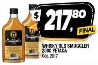 Supermercados Yaguar Whisky Old Smuggler oferta