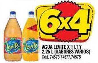Supermercados Yaguar Agua Levite oferta