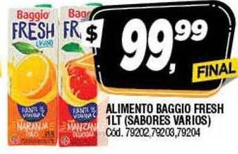 Supermercados Yaguar Alimento Baggio Fresh oferta