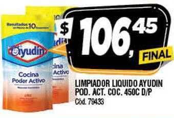 Supermercados Yaguar Limpiador Liquido Ayudin Pod Act Coc oferta