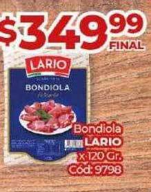Diarco Bondiola Lario oferta