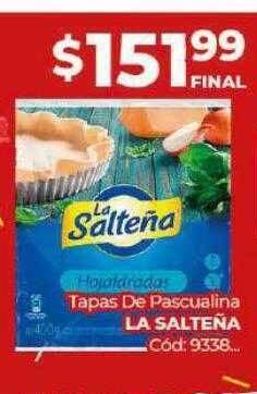 Diarco Tapas De Pascualina La Salteña oferta