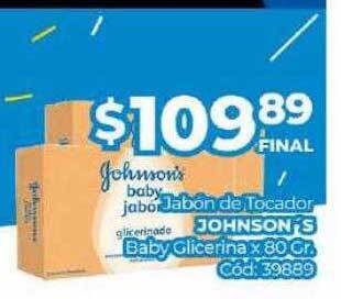 Diarco Jabón De Tocador Johnson's Baby Glicerina oferta