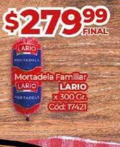 Diarco Mortadela Familiar Lario oferta