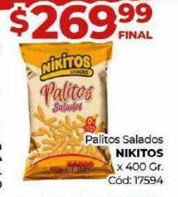 Diarco Palitos Salados Nikitos oferta