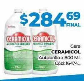 Diarco Cera Ceramicol Autobrillo oferta