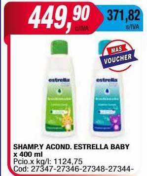 Maxiconsumo Shamp Y Acond Estrella Baby oferta