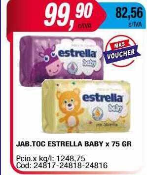 Maxiconsumo Jab Toc Estrella Baby oferta
