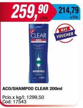 Maxiconsumo Aco Shampoo Clear oferta