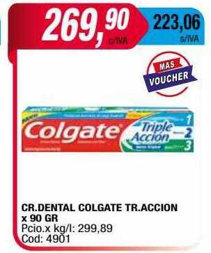 Maxiconsumo Cr Dental Colgate Tr Accion oferta