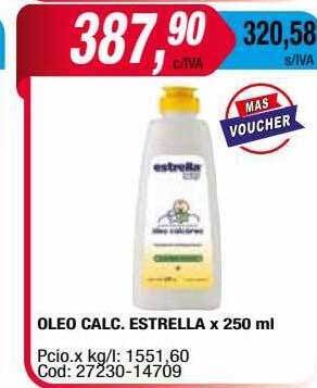 Maxiconsumo Oleo Calc Estrella oferta