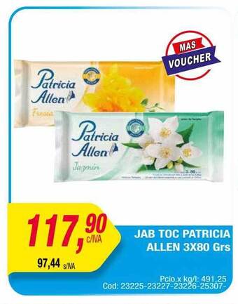 Maxiconsumo Jab Toc Patricia Allen oferta
