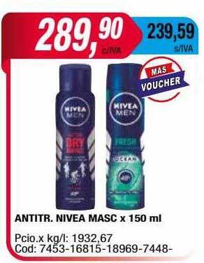 Maxiconsumo Antitr Nivea Masc oferta