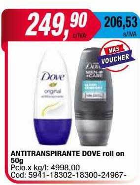 Maxiconsumo Antitranspirante Dove oferta