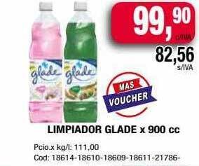Maxiconsumo Limpiador Glade oferta