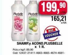 Maxiconsumo Shamp Y Acond Plusbelle oferta