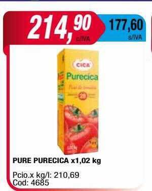 Maxiconsumo Pure Purecica oferta
