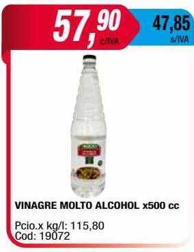 Maxiconsumo Vinagre Molto Alcohol oferta