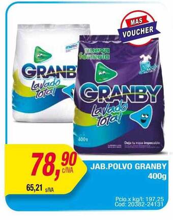 Maxiconsumo Jab Polvo Granby oferta