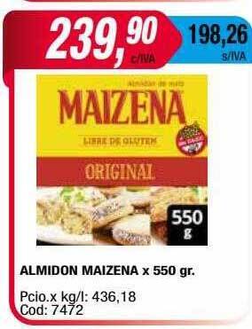 Maxiconsumo Almidon Maizena oferta