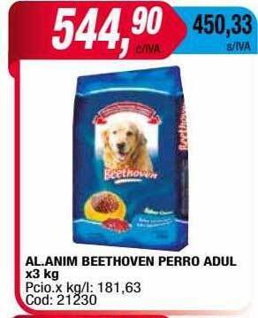 Maxiconsumo Al Anim Beethoven Perro Adul oferta