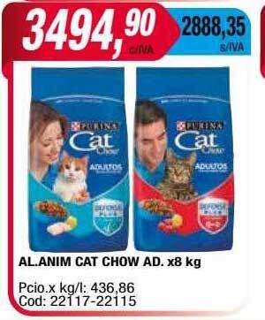 Maxiconsumo Al Anim Cat Chow Ad oferta
