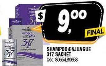Supermercados Yaguar Shampoo Enjuague 317 oferta