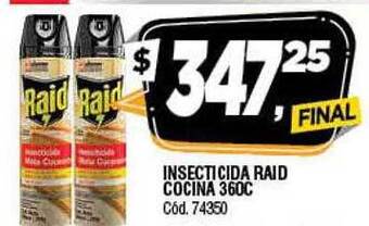 Supermercados Yaguar Insecticida Raid Cocina oferta