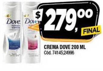 Supermercados Yaguar Crema Dove oferta