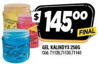 Supermercados Yaguar Gel Kalindys oferta
