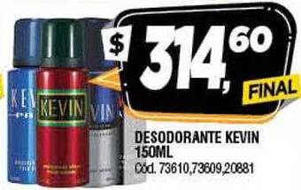 Supermercados Yaguar Desodorante Kevin oferta