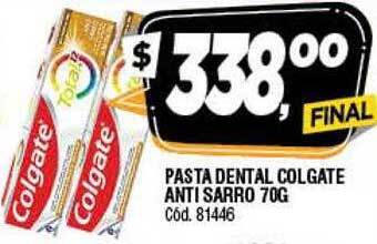 Supermercados Yaguar Pasta Dental Colgate Anti Sarro oferta