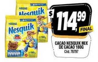 Supermercados Yaguar Cacao Nesquik Mix De Cacao oferta