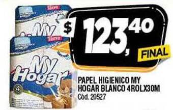 Supermercados Yaguar Papel Higienico My Hogar Blanco oferta
