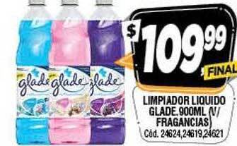 Supermercados Yaguar Limpiador Liquido Glade oferta