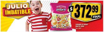 Supermercados Yaguar Caramelos Misky Mastic oferta