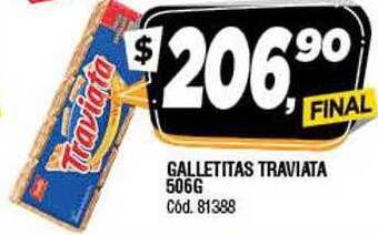 Supermercados Yaguar Galletitas Traviata oferta