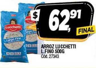 Supermercados Yaguar Arroz Lucchetti L Fino oferta