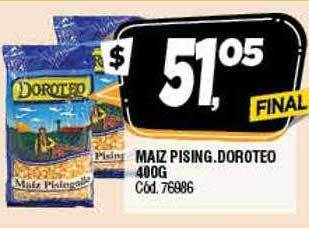 Supermercados Yaguar Maiz Pising Doroteo oferta