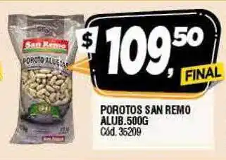 Supermercados Yaguar Porotos San Remo Alub oferta