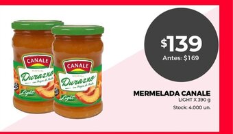 Mermelada Canale Light x 390g