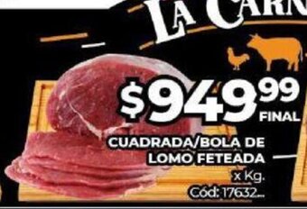 Diarco Cuadrada / Bola De Lomo Feteada x Kg oferta