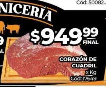 Diarco Corazón De Cuadril x Kg oferta