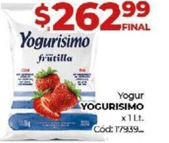 Diarco Yogurisimo Yogur x 1 Lt. oferta