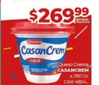 Diarco Casancrem Queso Crema x 290 Gr. oferta