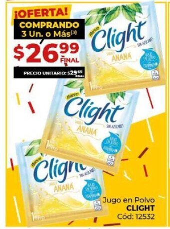 Diarco Clight Jugo en Polvo oferta