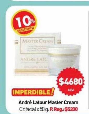 Anika Shop André Latour Master Cream Cr. Facial oferta
