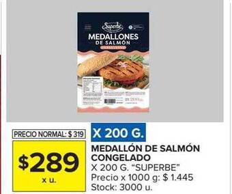 Carrefour Market Medallón De Salmón Congelado oferta
