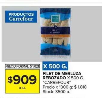 Carrefour Market Filet De Merluza Rebozado Carrefour oferta