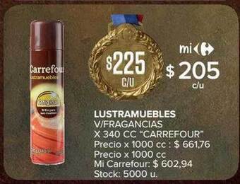 Carrefour Lustramuebles V Fragancias Carrefour oferta